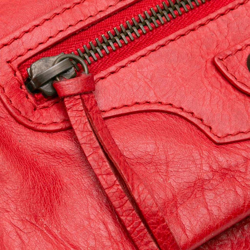 Balenciaga Lambskin Motocross Classic Envelope Clutch - Image 13