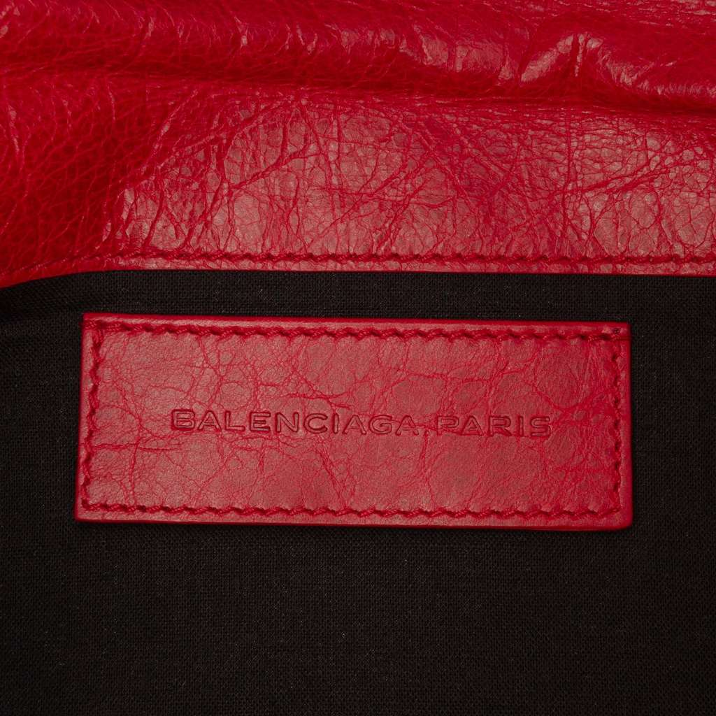 Balenciaga Lambskin Motocross Classic Envelope Clutch - Detail 1