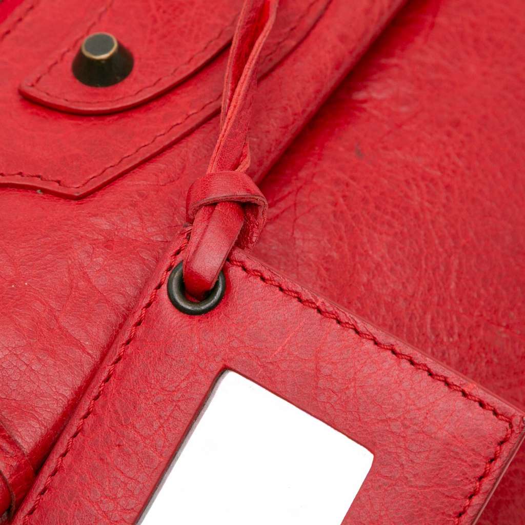 Balenciaga Lambskin Motocross Classic Envelope Clutch - Image 10