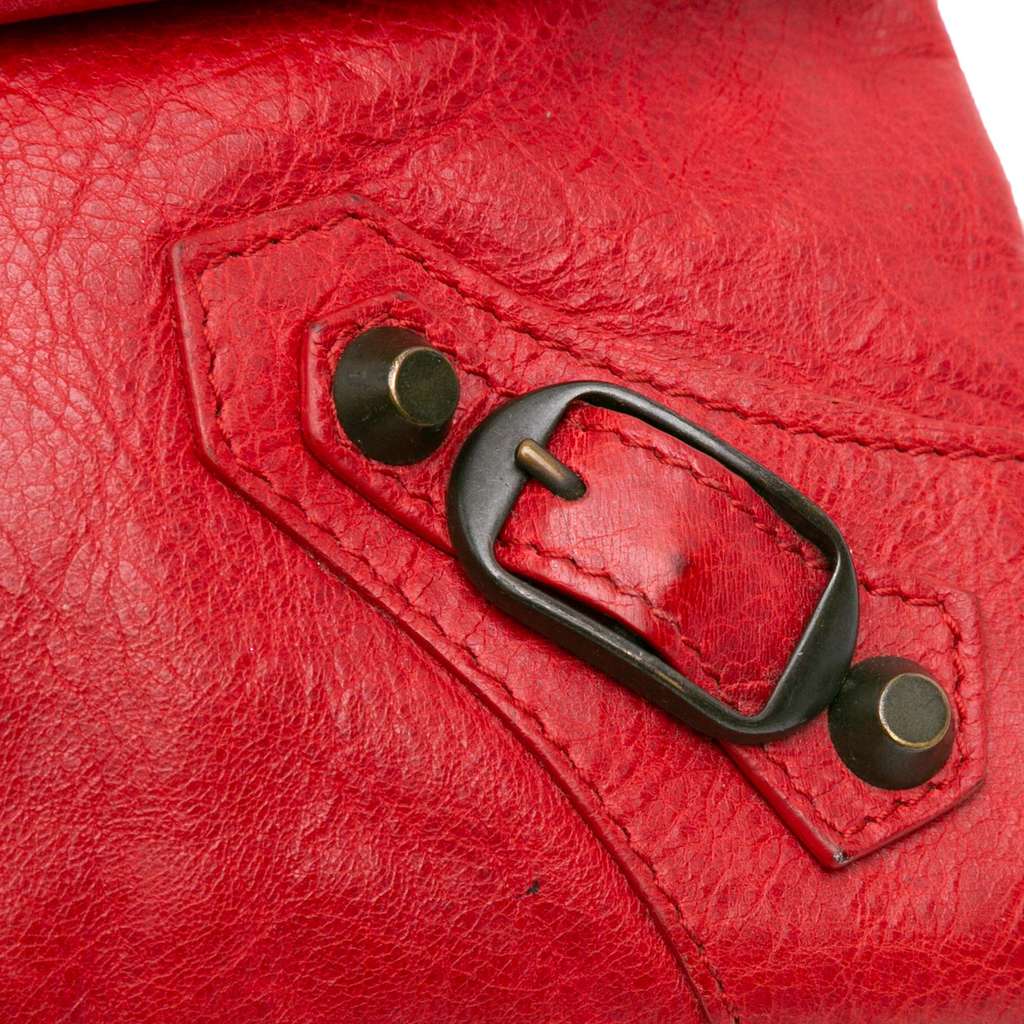 Balenciaga Lambskin Motocross Classic Envelope Clutch - Image 11