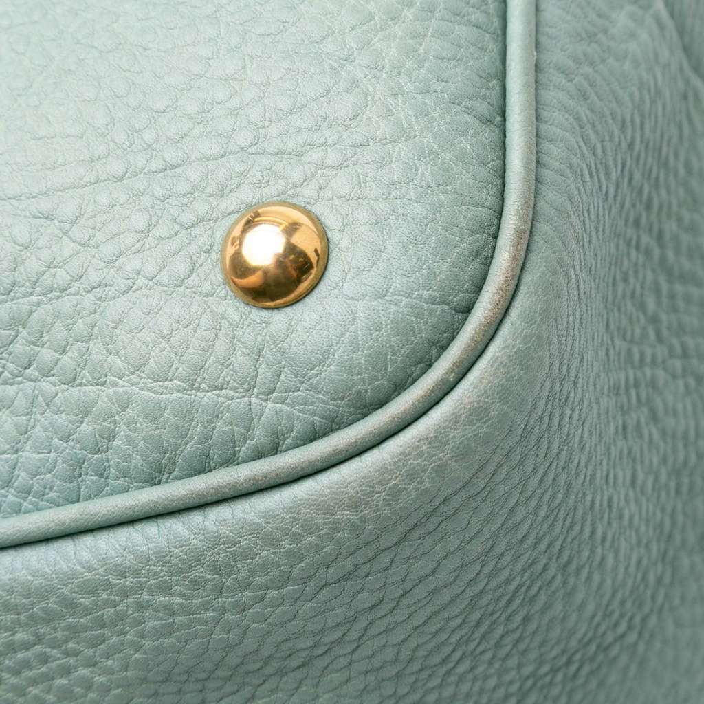 Gucci Leather Twill Satchel - Image 11