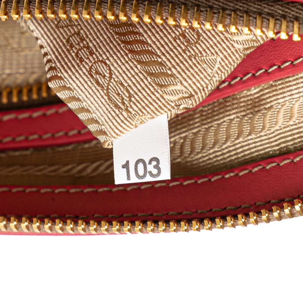 Prada Canvas Canapa Logo Bow Crossbody - Detail 2