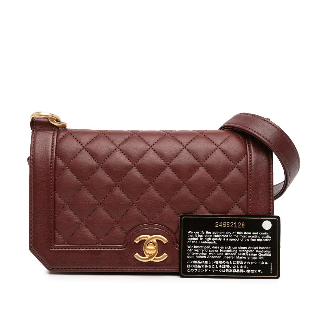 Chanel Small CC Quilted Calfskin Single Flap - Image 14