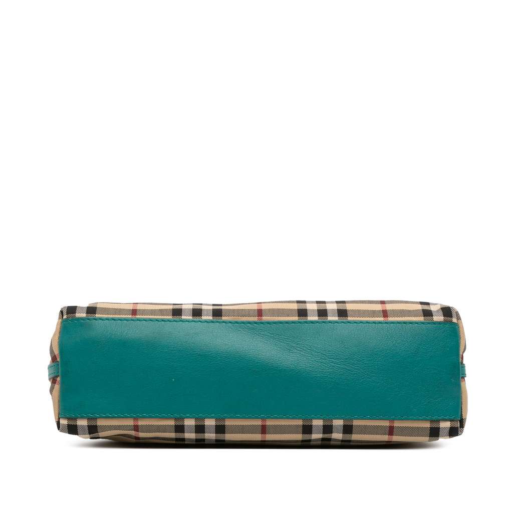 Burberry Haymarket Check Canvas Leah Crossbody - Image 6