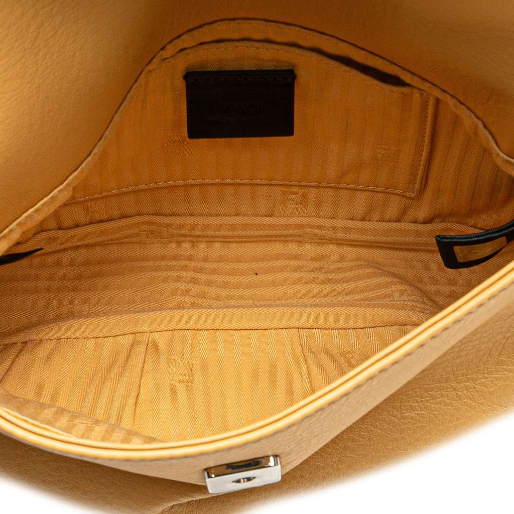 Fendi Leather Fendista Pochette Crossbody - 4