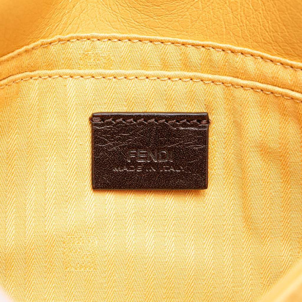 Fendi Leather Fendista Pochette Crossbody - Side view