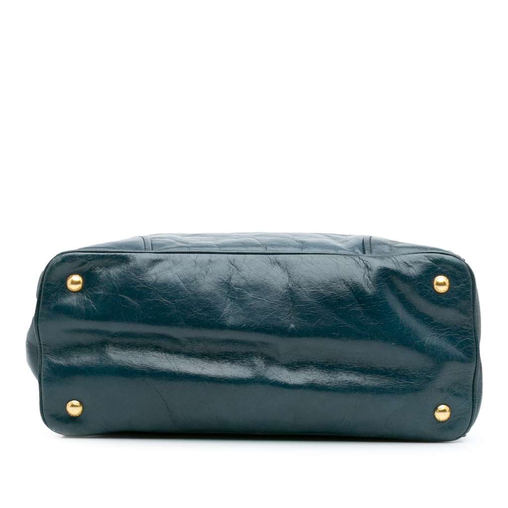 Prada Vitello Shine Satchel - 3