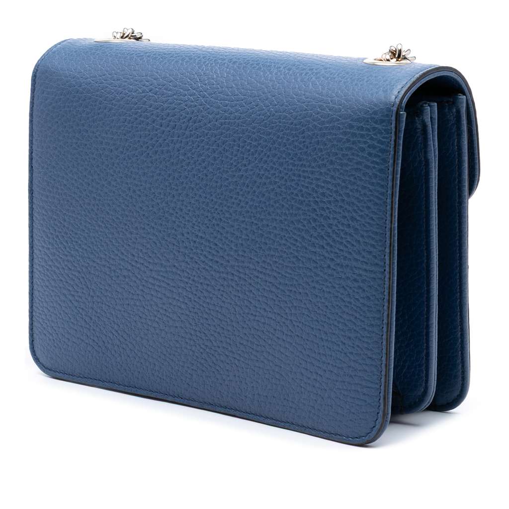 Gucci Small Dollar Calfskin Interlocking G Crossbody - Back view