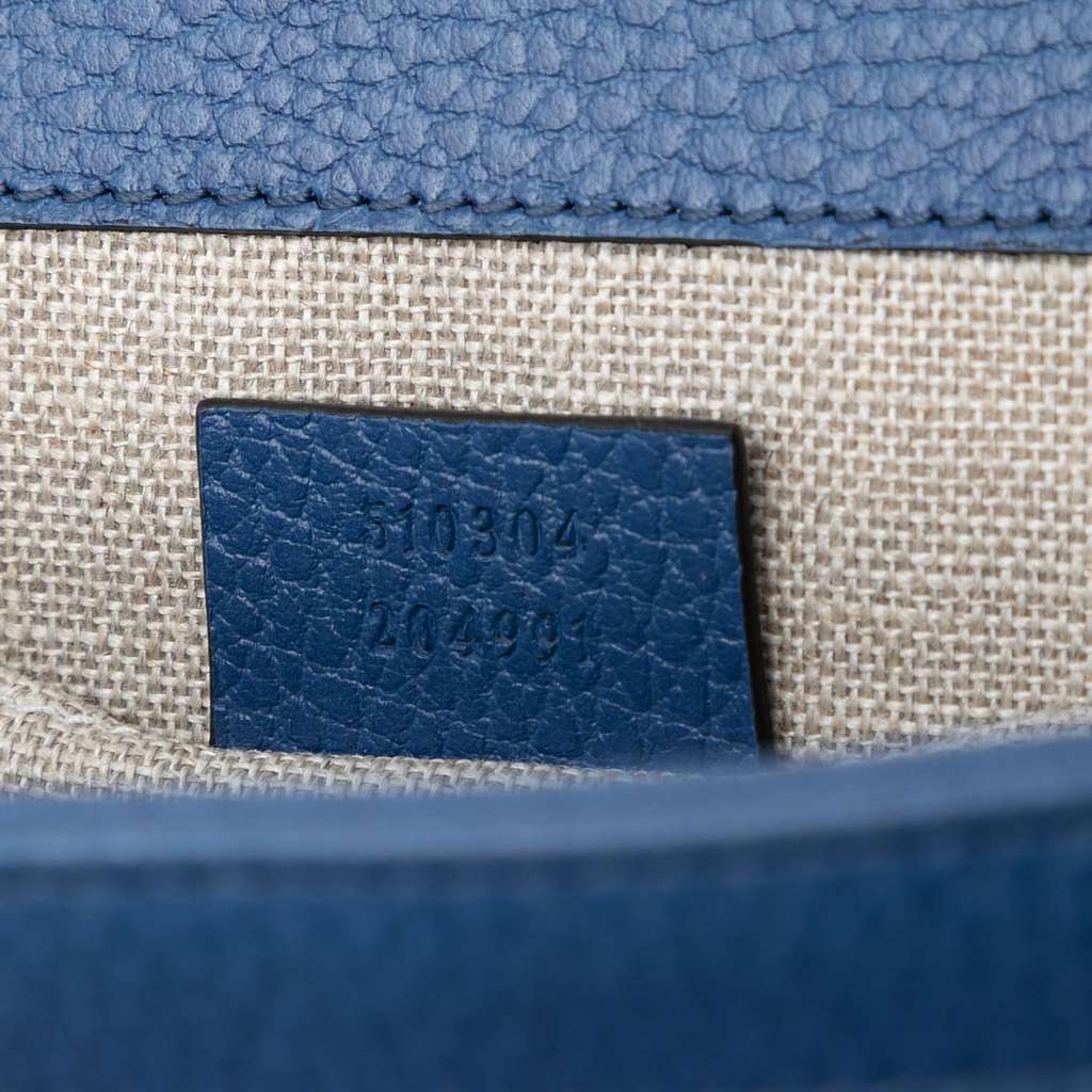 Gucci Small Dollar Calfskin Interlocking G Crossbody - Side view