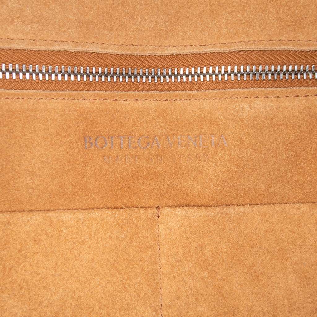 Bottega Veneta Medium Calfskin Maxi Intrecciato Arco Bag - Side view