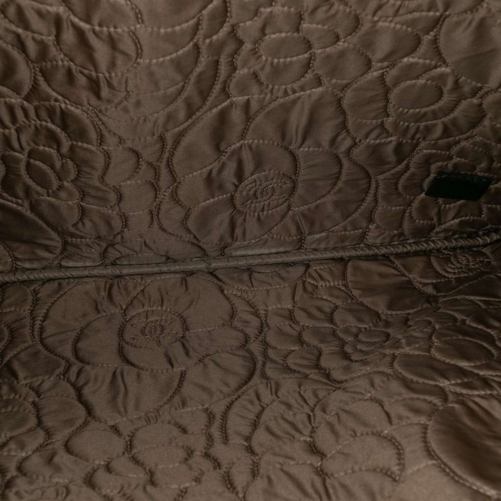 Chanel Large CC Embossed Lambskin Camellia O Case Clutch - 4