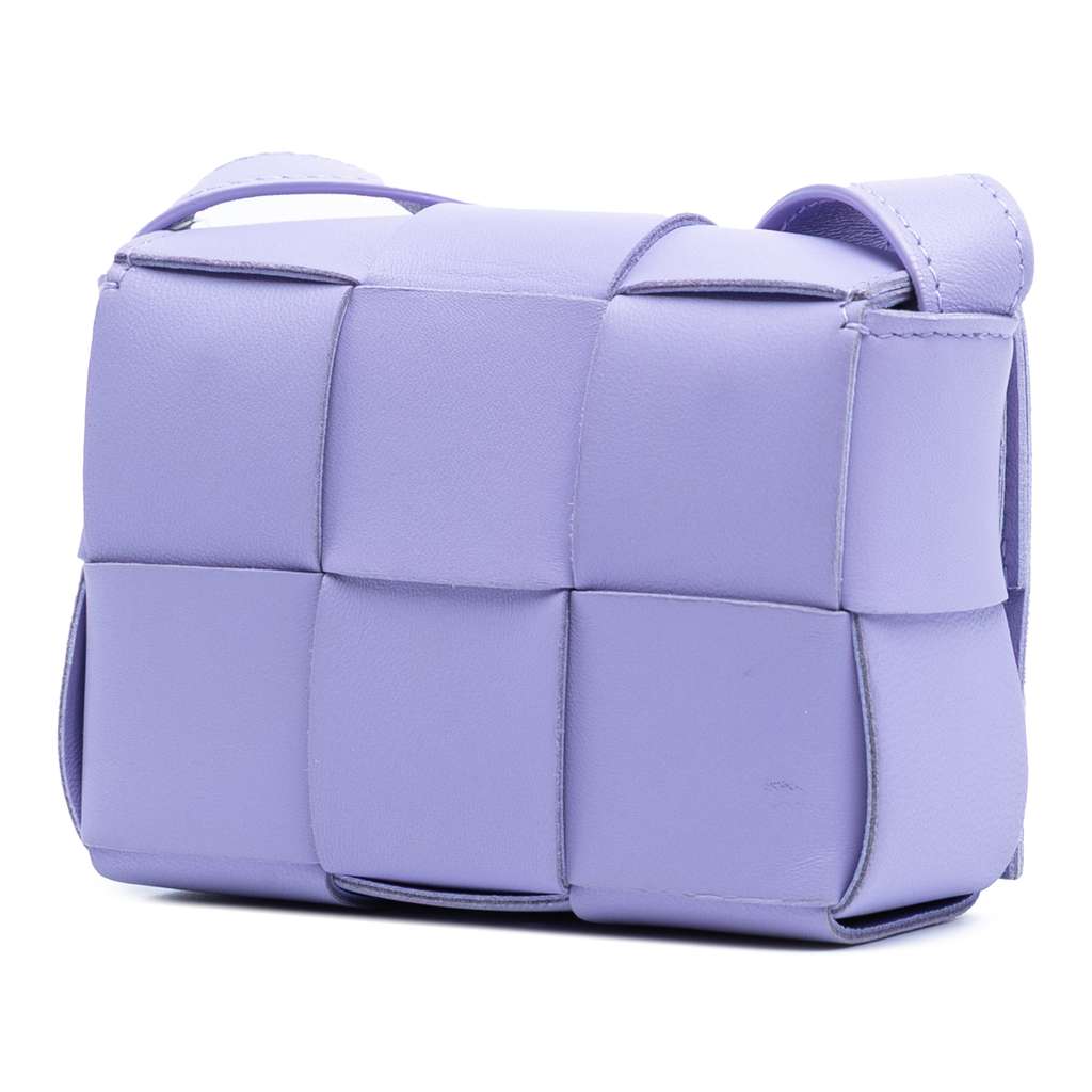 Bottega Veneta Extra Mini Nappa Maxi Intrecciato Cassette Crossbody - Back view