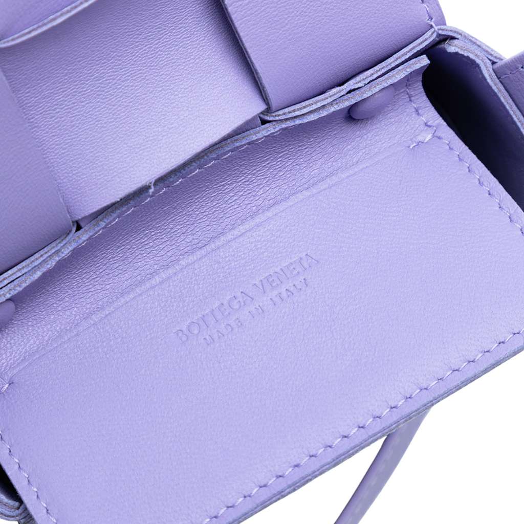 Bottega Veneta Extra Mini Nappa Maxi Intrecciato Cassette Crossbody - Side view