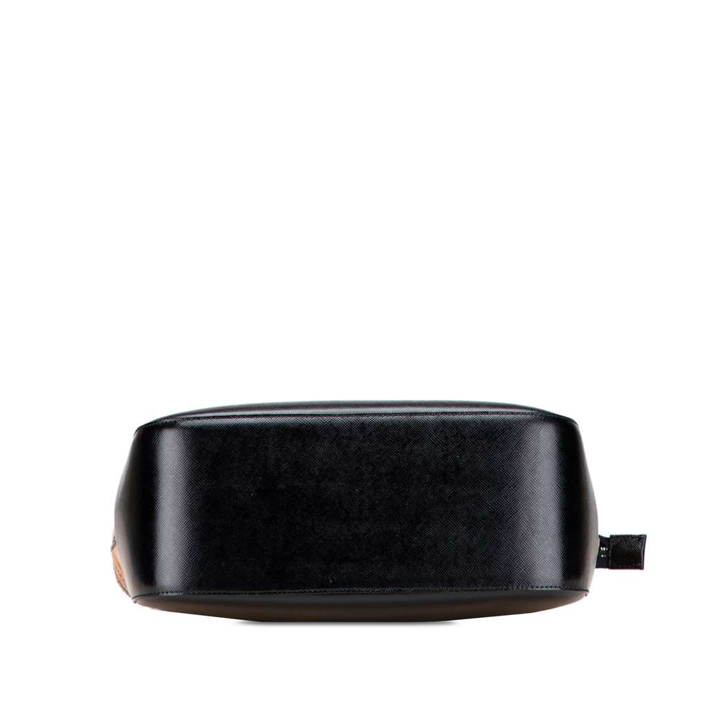 Burberry Haymarket Check Canvas Handbag - Image 6