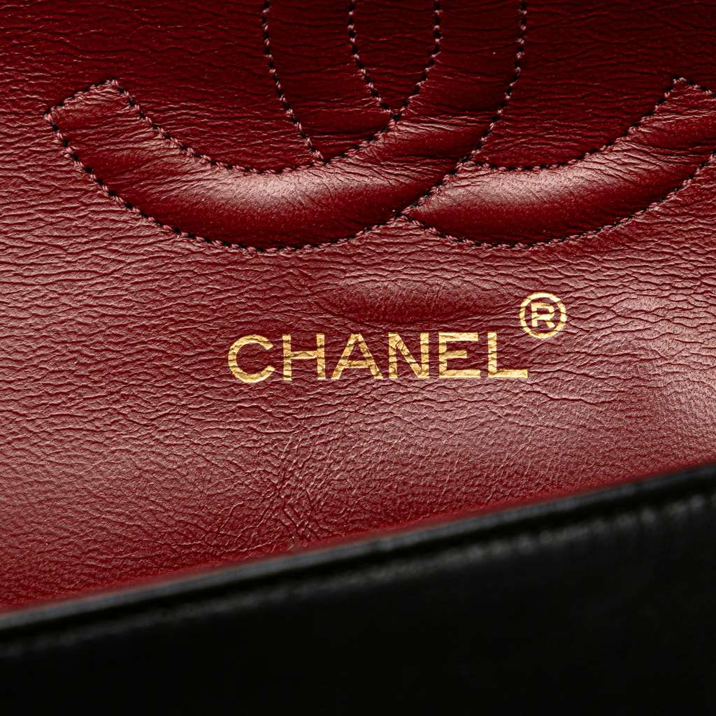 Chanel Medium Classic Lambskin Double Flap - 5