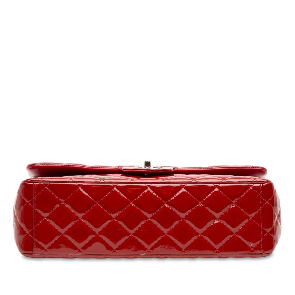 Chanel Maxi Classic Patent Double Flap - 3