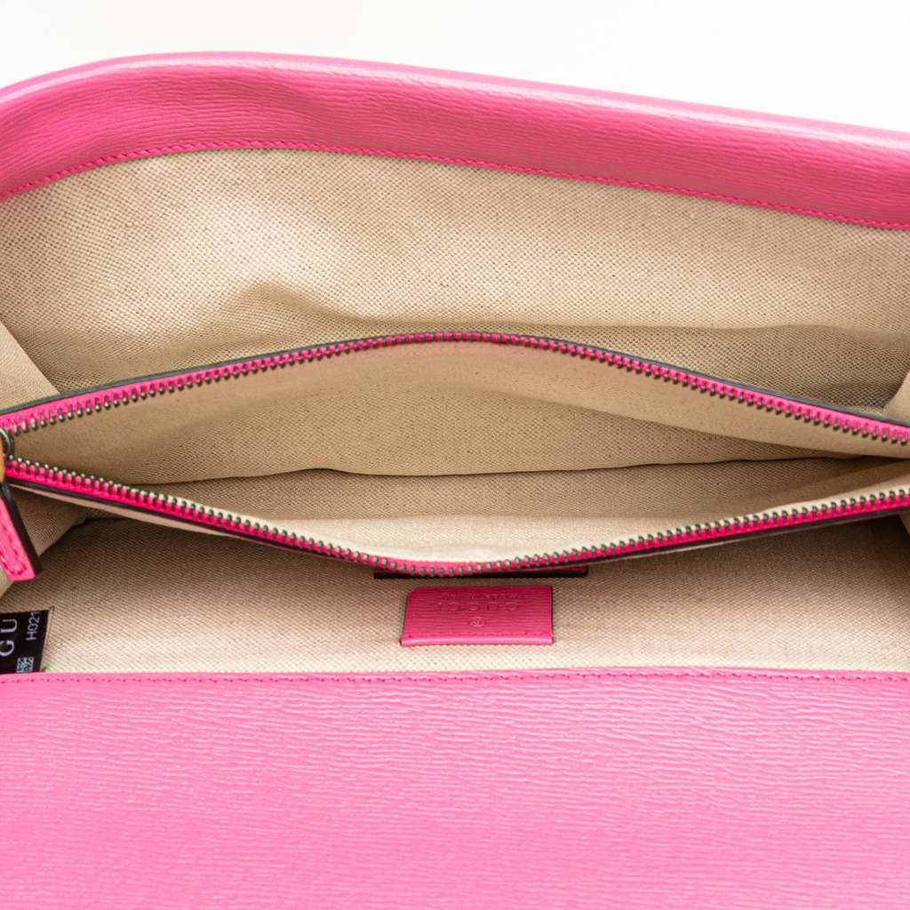 Gucci Limited Edition Small Calfskin Floral Print Dionysus Shoulder Bag - 4