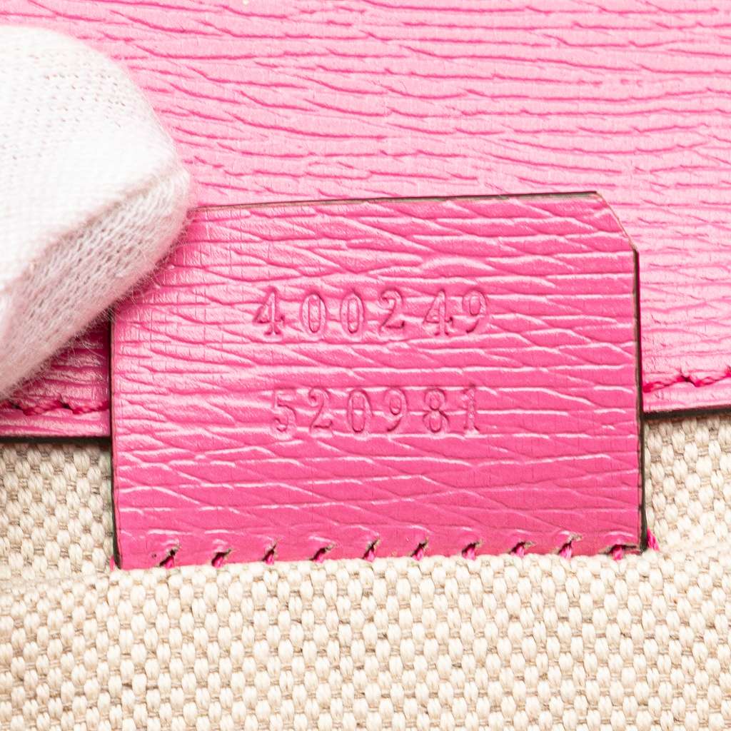 Gucci Limited Edition Small Calfskin Floral Print Dionysus Shoulder Bag - Detail 2