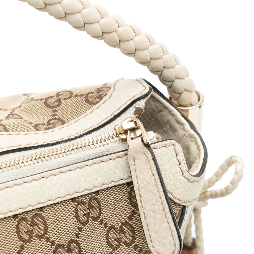 Gucci Medium GG Canvas Bella Shoulder Bag - Detail 2