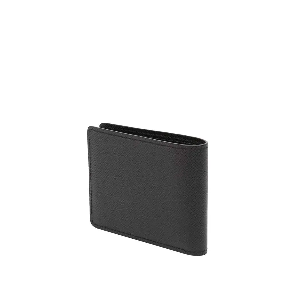 Louis Vuitton Tricolor Taiga Bifold Wallet Black Leather Good - Back View