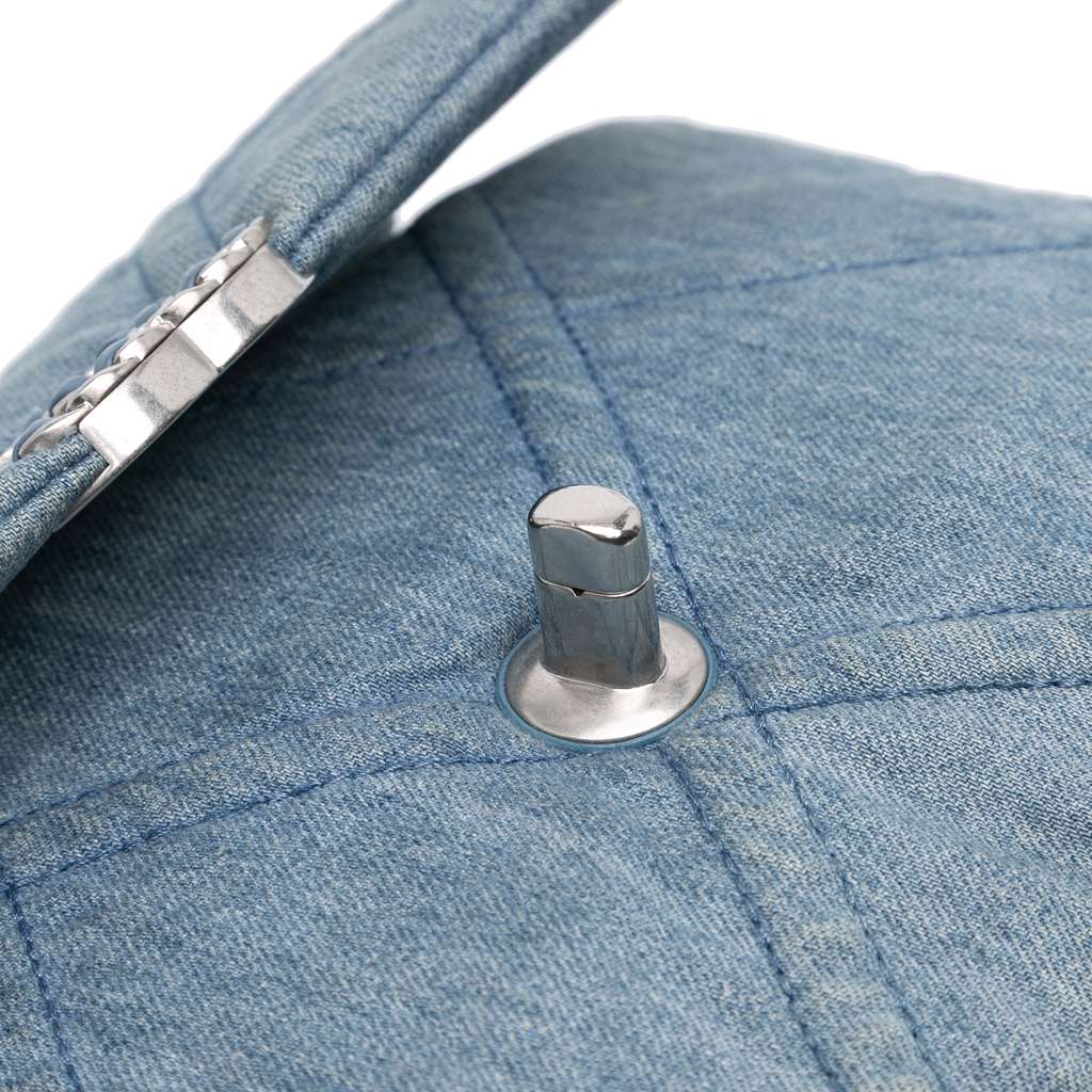 Chanel Medium Double Stitched Denim 19 Flap - Image 12
