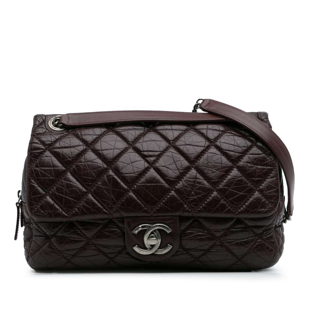 Chanel Jumbo Quilted Aged Calfskin New Portobello Flap
