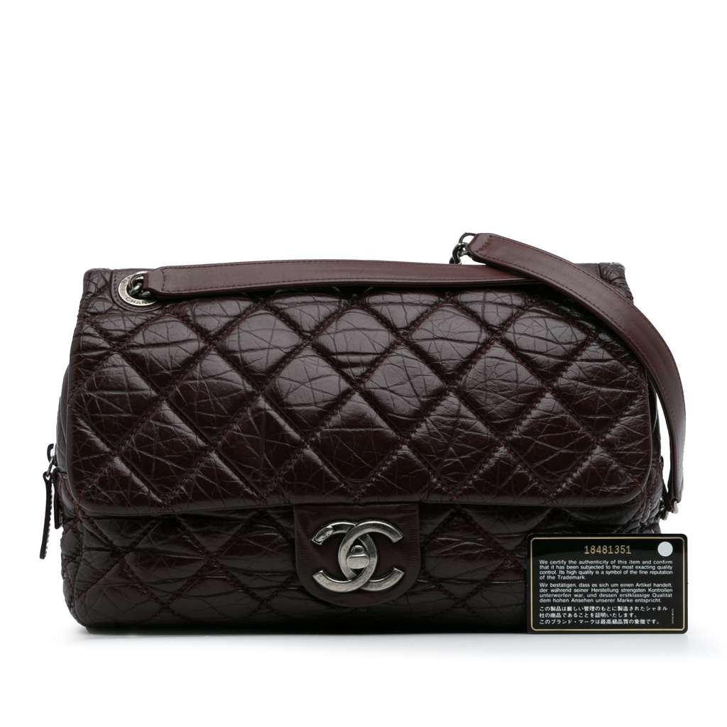 Chanel Jumbo Quilted Aged Calfskin New Portobello Flap - Image 15