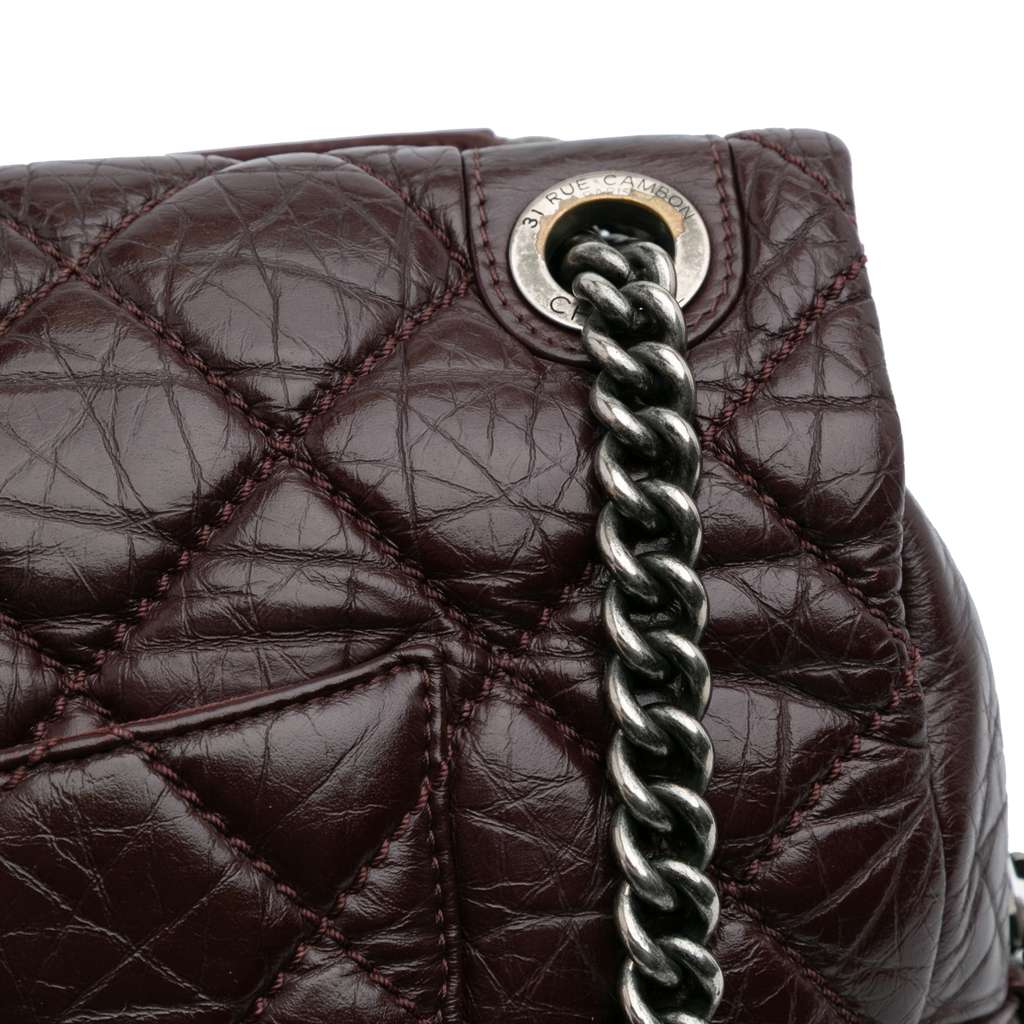 Chanel Jumbo Quilted Aged Calfskin New Portobello Flap - Image 12