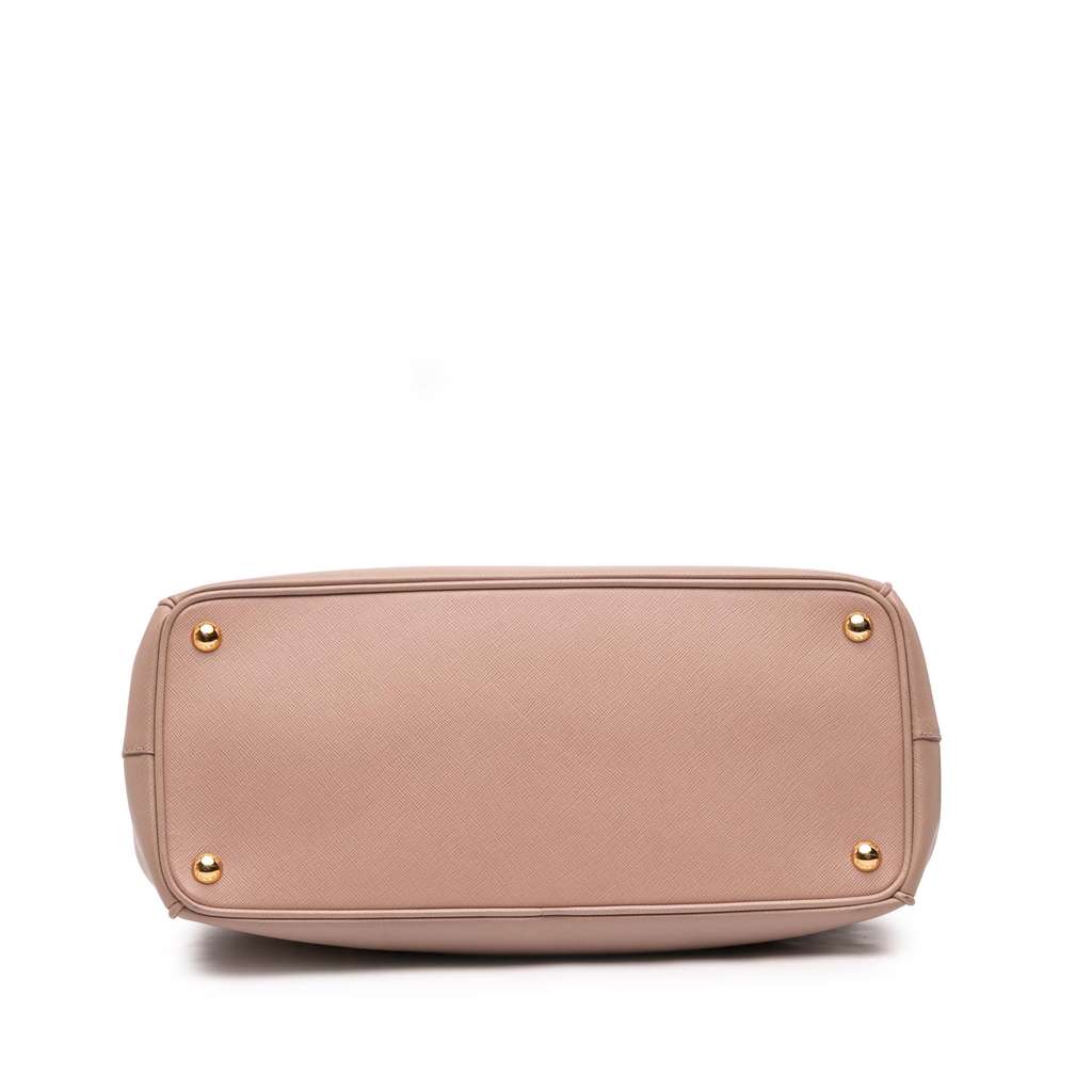 Prada Medium Saffiano Lux Galleria Double Zip Satchel - 3