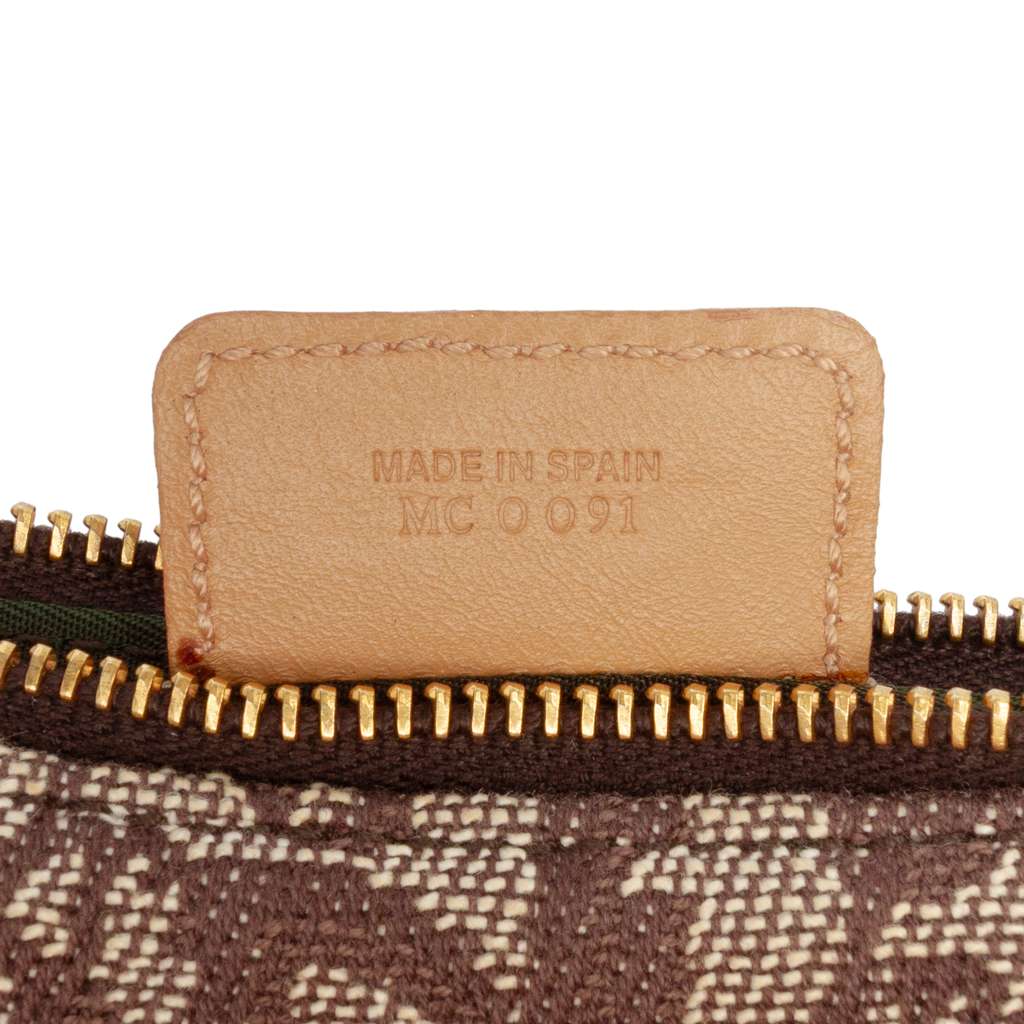 Dior Mini Diorissimo Canvas Saddle Pochette - Detail 1