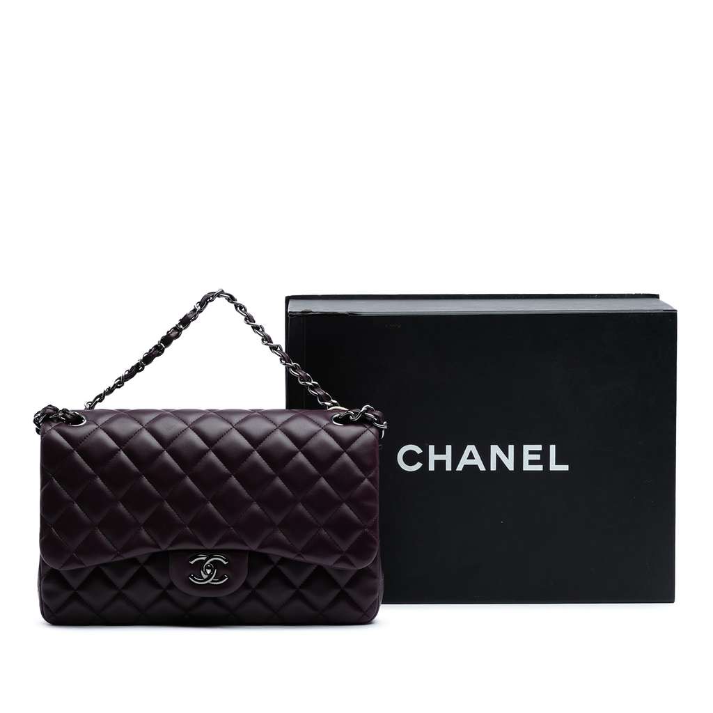 Chanel Jumbo Classic Lambskin Double Flap - Image 10