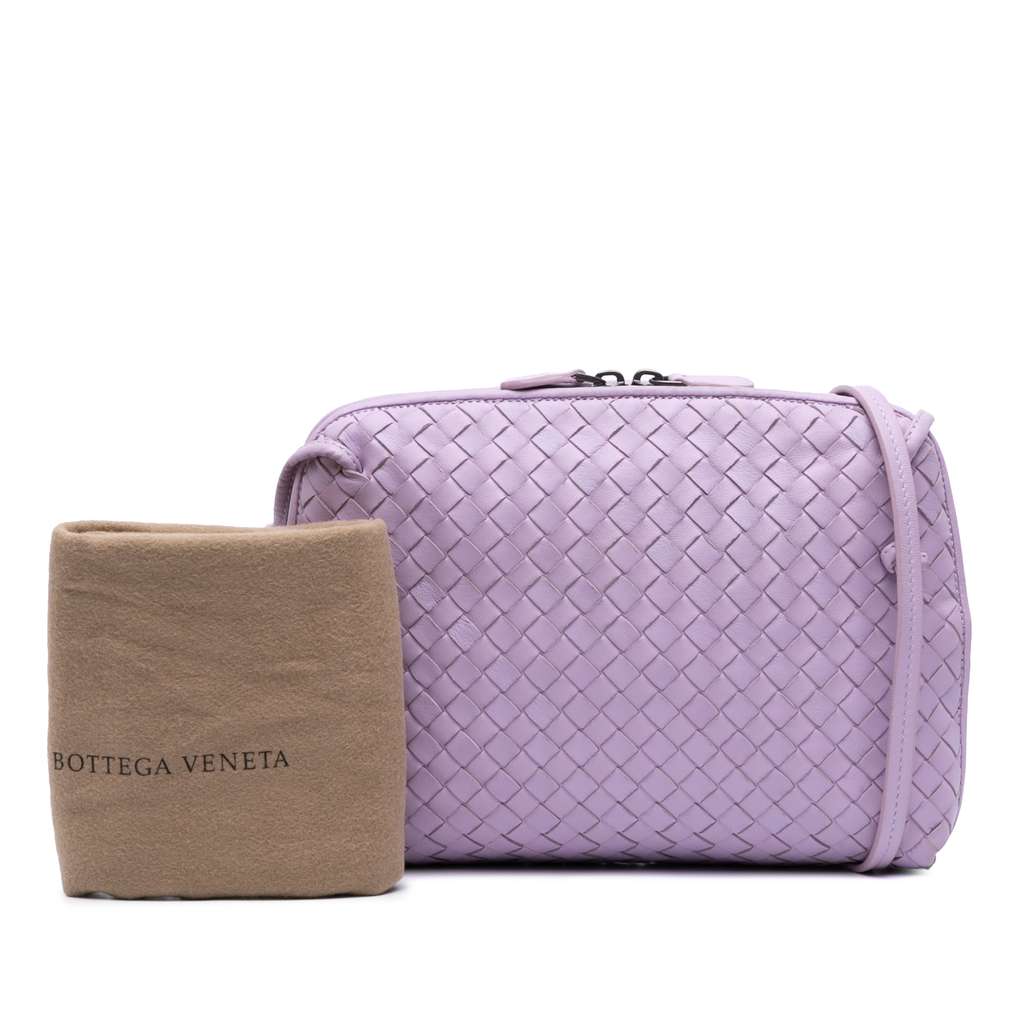 Bottega Veneta Nappa Intrecciato Nodini Crossbody - Image 12