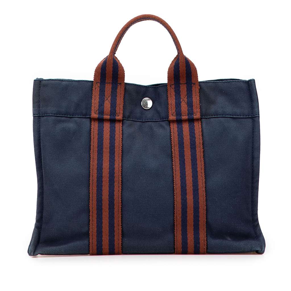 Hermès Canvas Fourre Tout PM