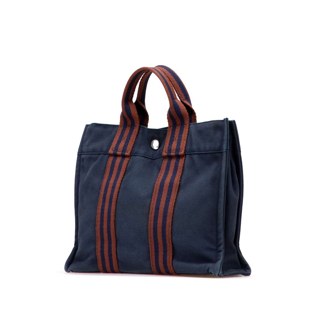 Hermès Canvas Fourre Tout PM - Back view