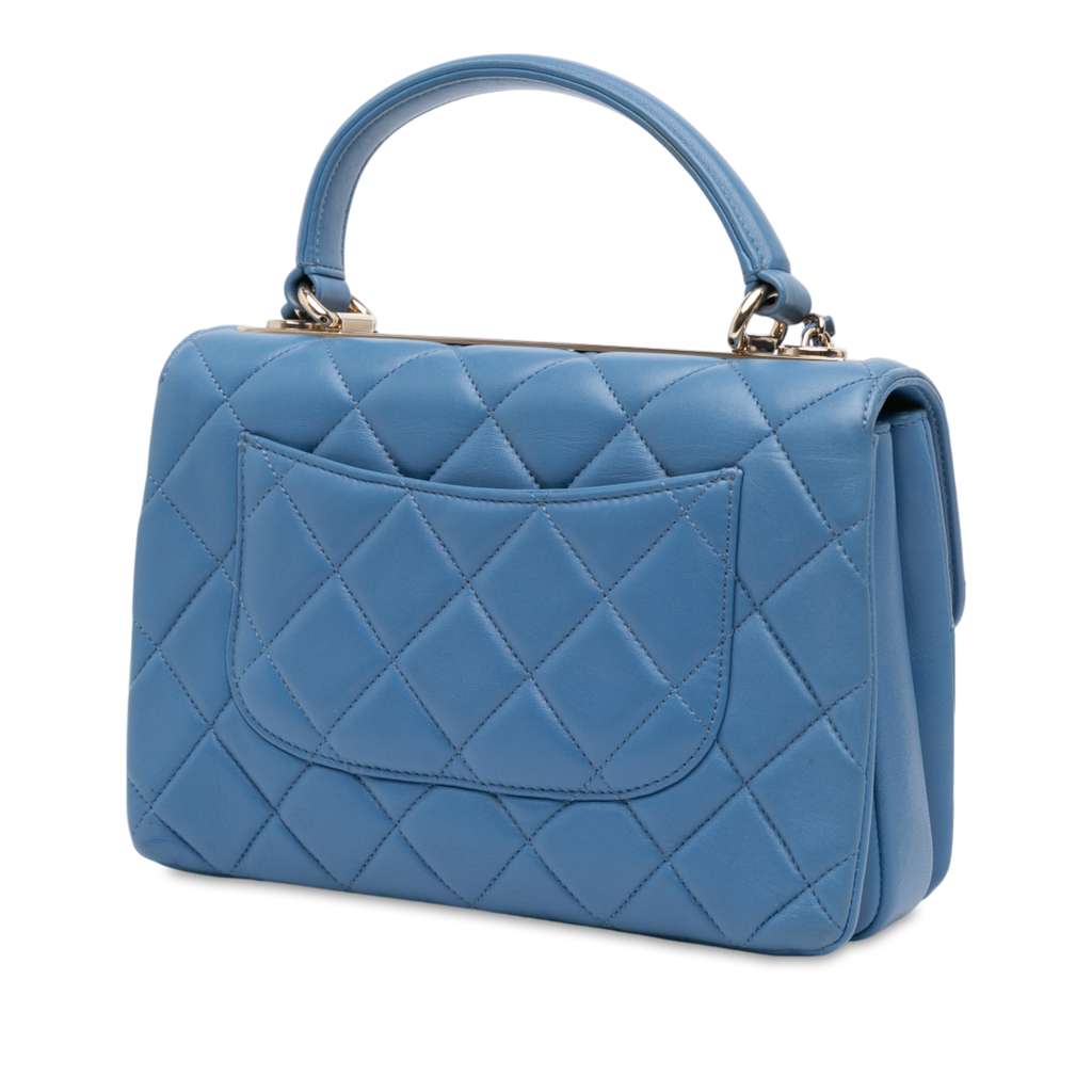 Chanel Small Quilted Lambskin Trendy CC Flap - Back view