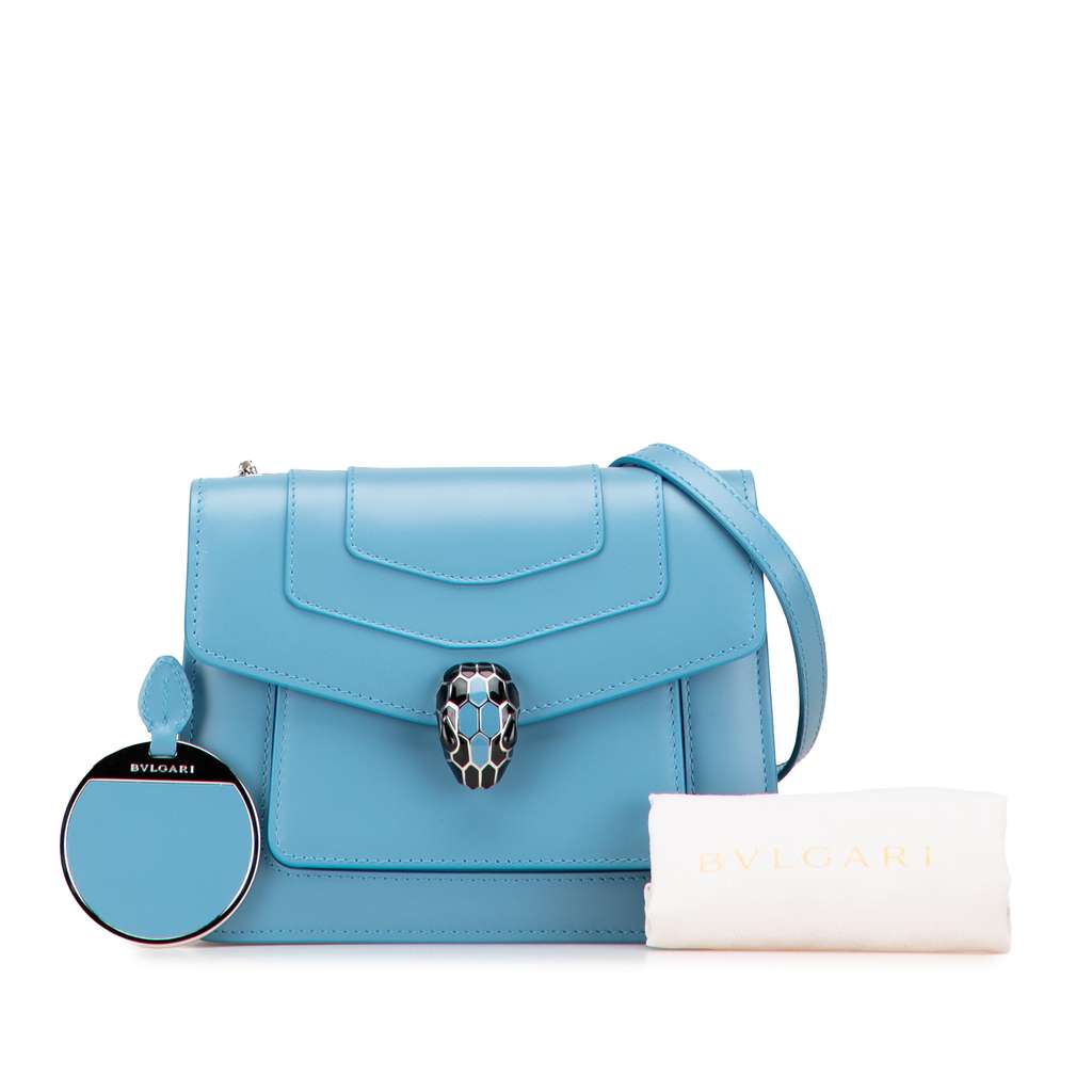 Bvlgari Leather Serpenti Forever Crossbody - Image 12