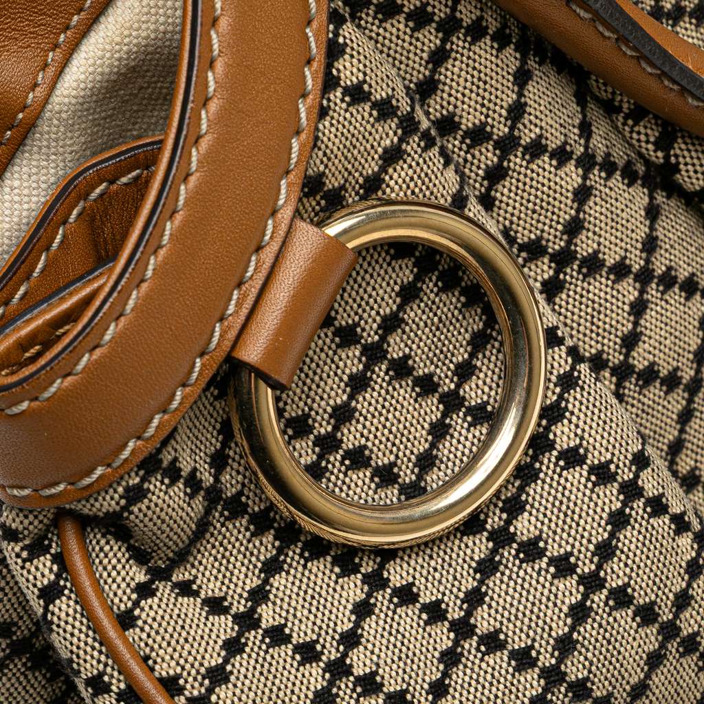 Gucci Medium Diamante Canvas Sukey Tote - Image 10