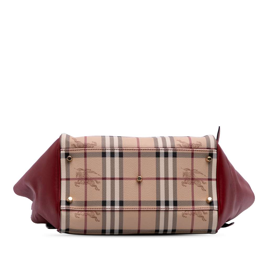 Burberry Small Haymarket Check Coated Canvas Canterbury Tote - 3