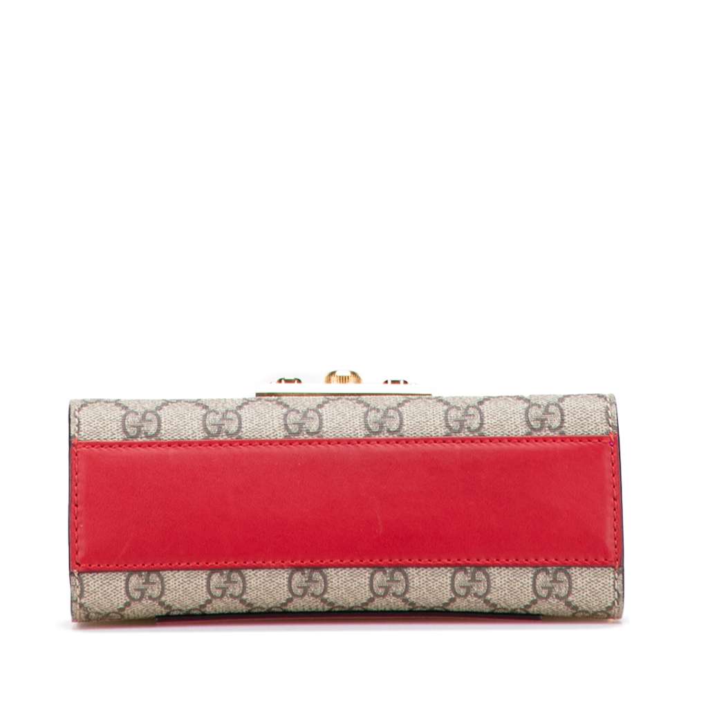 Gucci Small GG Supreme Padlock Crossbody - Image 6