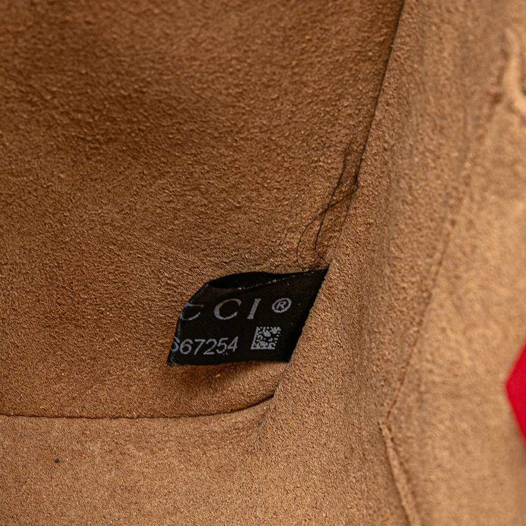 Gucci Small GG Supreme Padlock Crossbody - Side view