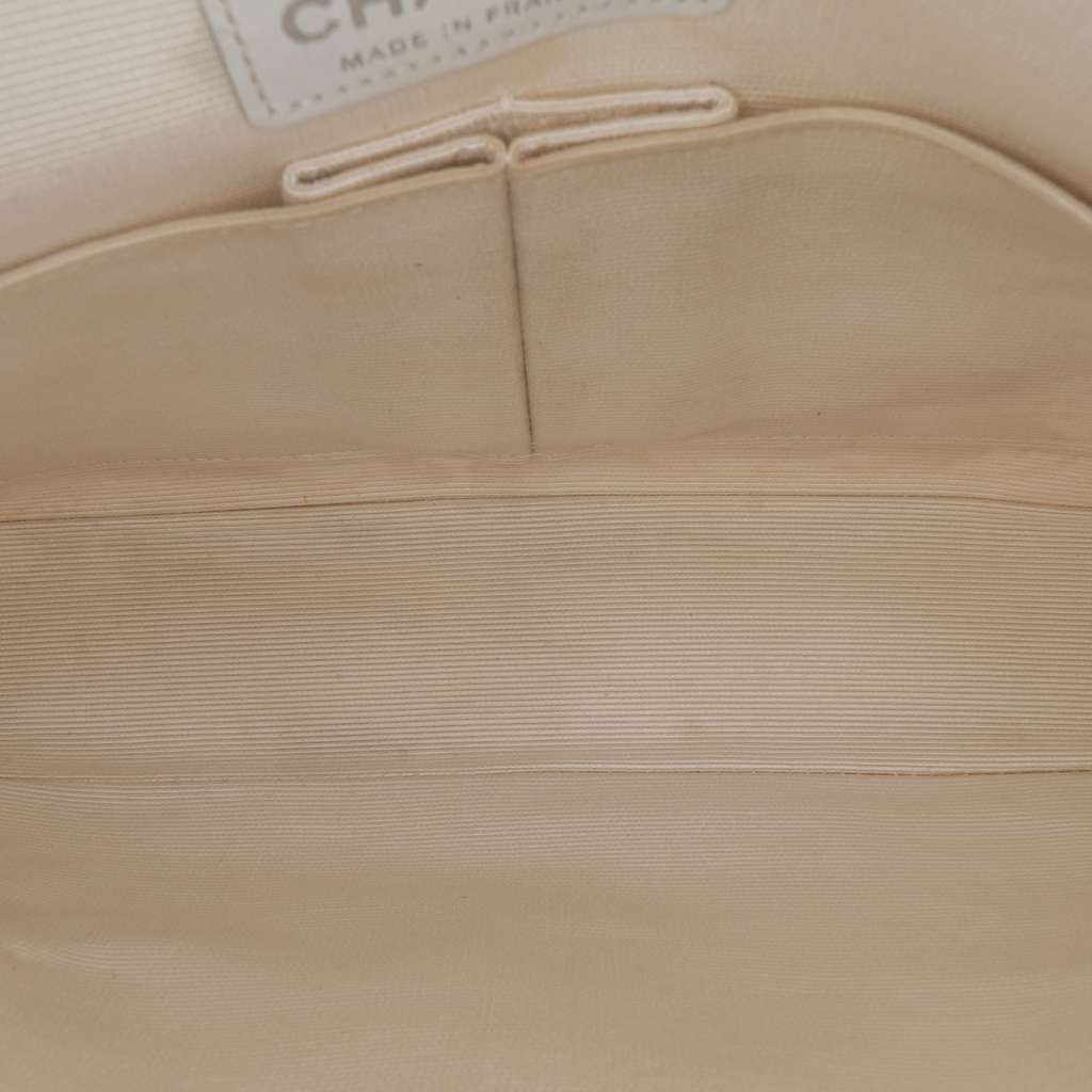 Chanel Medium Classic Printed Grosgrain Double Flap - 4