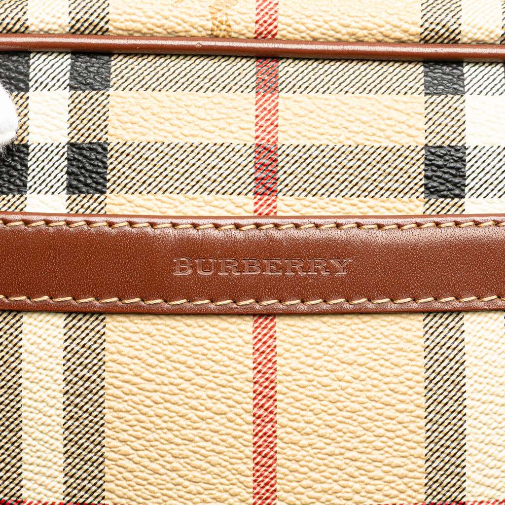 Burberry Haymarket Check Canvas Crossbody - Detail 2