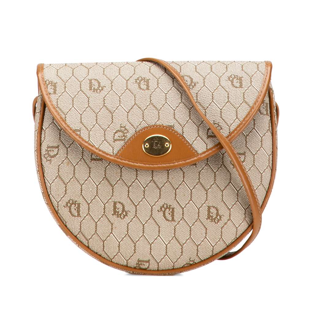 Dior Honeycomb Coated Canvas Crossbody