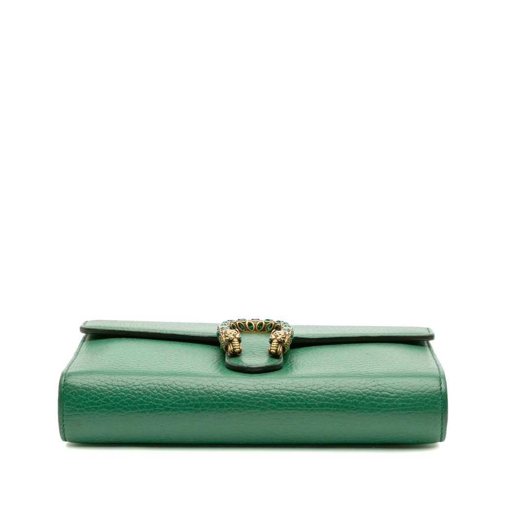 Gucci Mini Leather Dionysus Wallet on Chain - Image 6