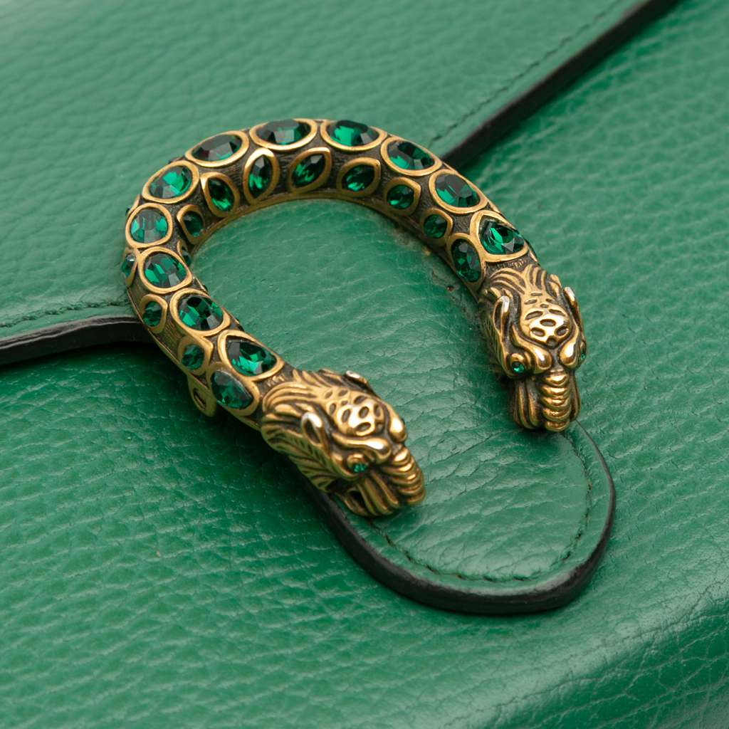 Gucci Mini Leather Dionysus Wallet on Chain - Detail 1