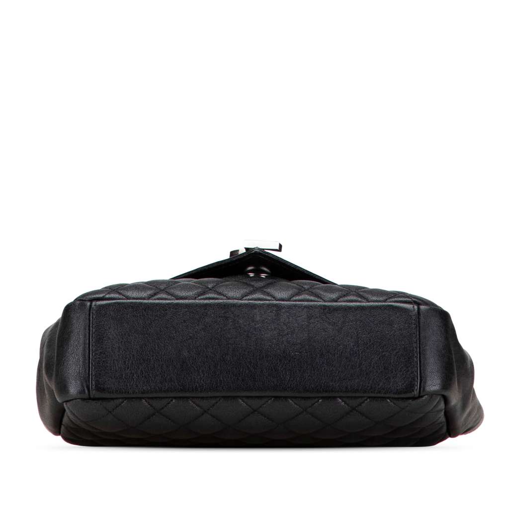 Saint Laurent Medium Sheepskin Triquilt Monogram College Bag - Image 6