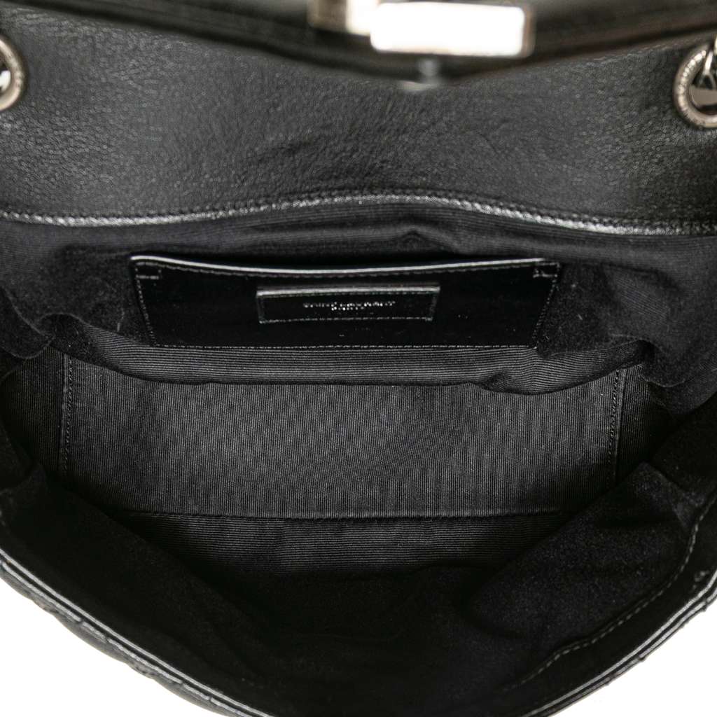 Saint Laurent Medium Sheepskin Triquilt Monogram College Bag - 4