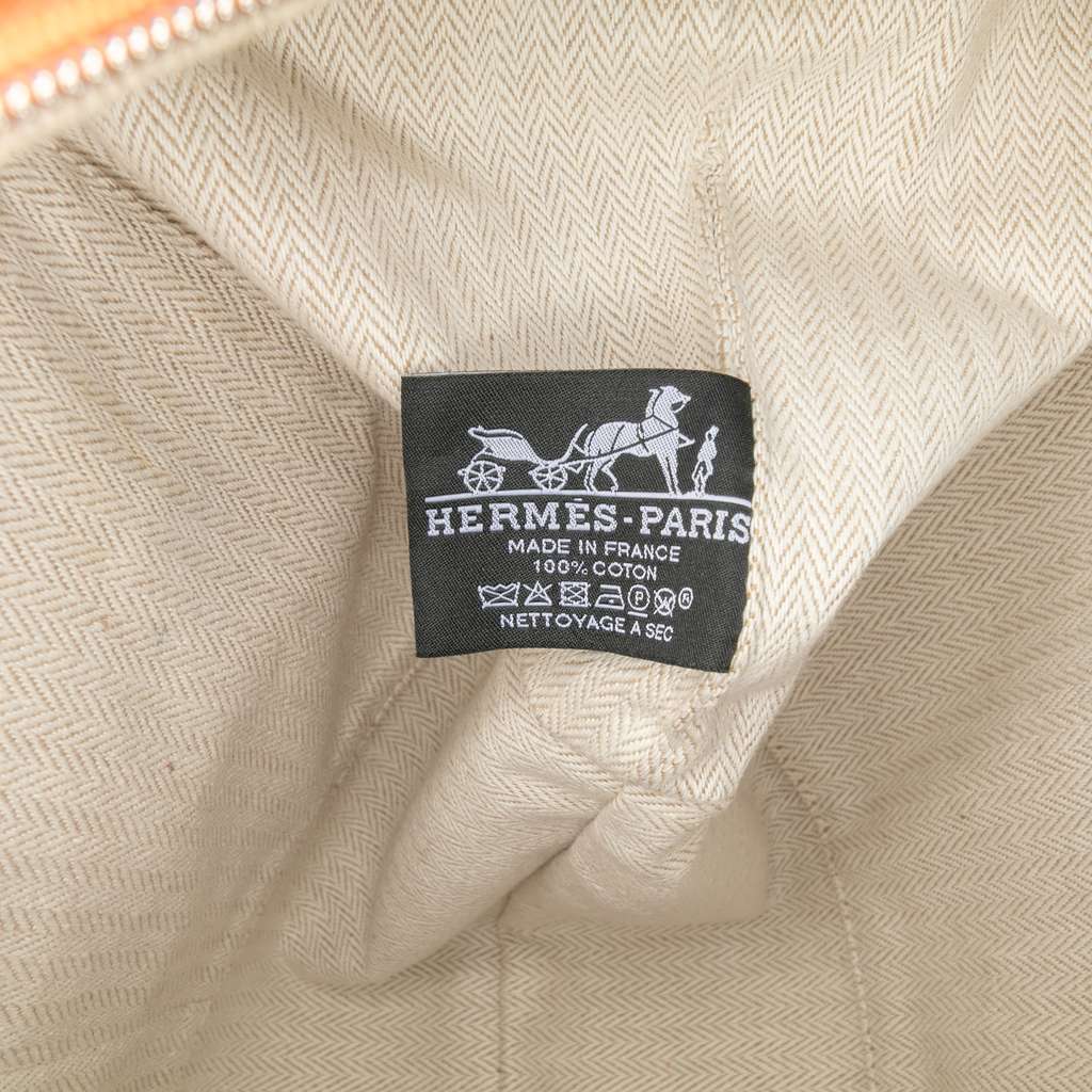 Hermès Large Canvas Bride A Brac Case - Side view