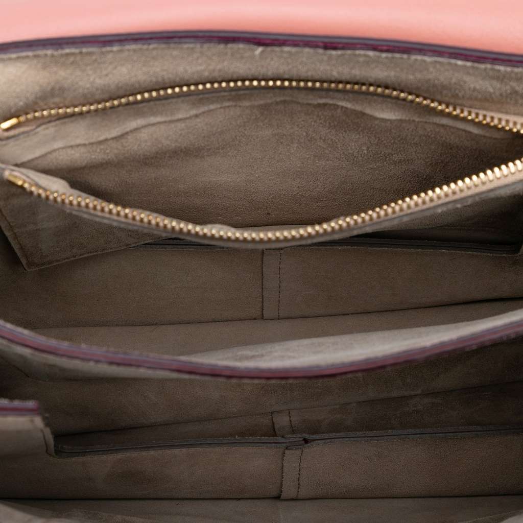 Chloé Medium Calfskin and Suede Faye Crossbody - 4