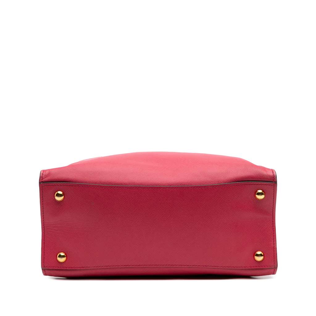 Prada Saffiano Soft Triple Pocket Tote - Image 6